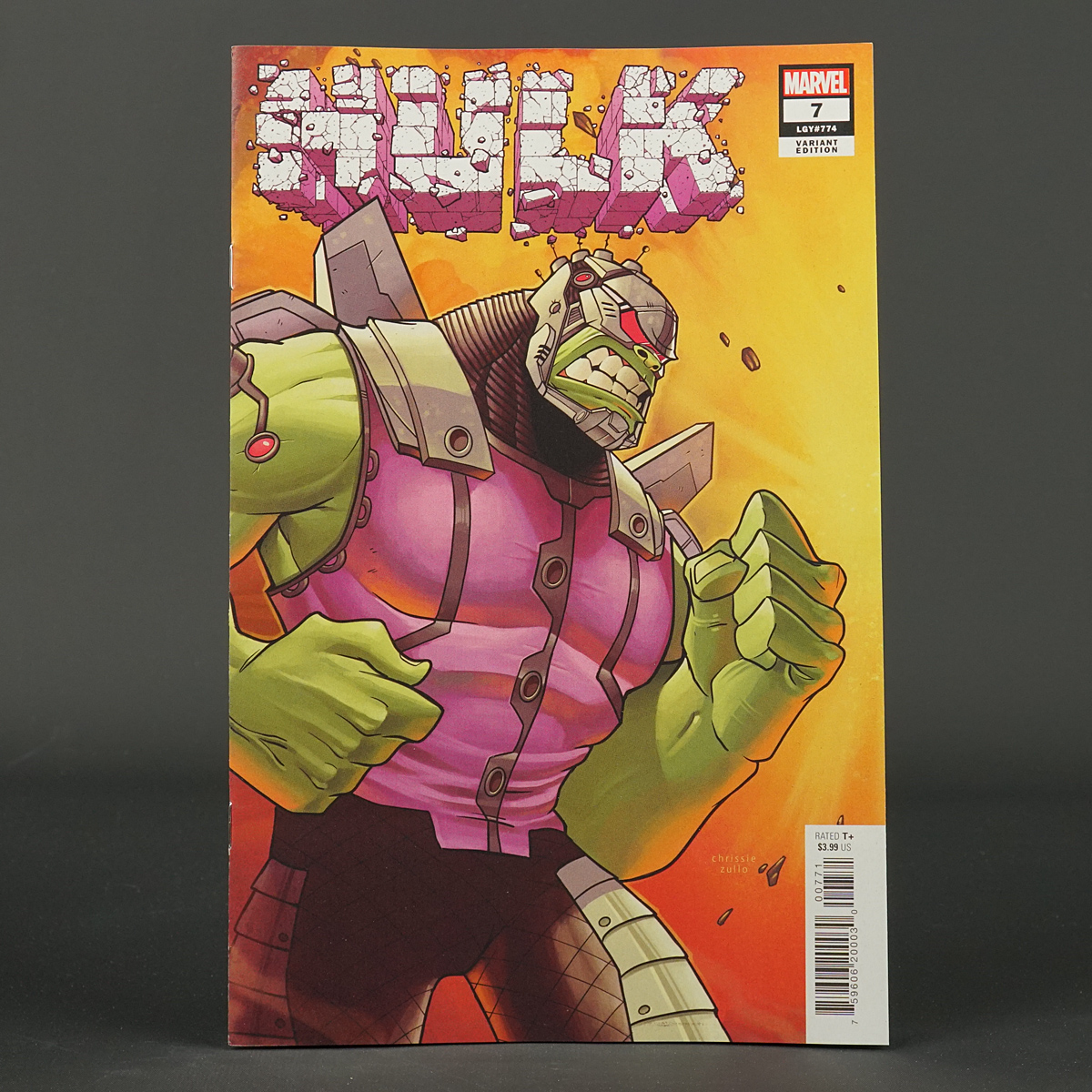 HULK #7 var Marvel Comics 2022 MAR220888 (CA) Zullo (A) Coccolo (W) Cates