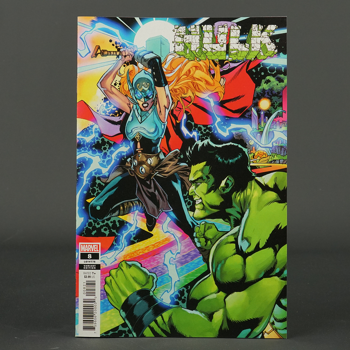 HULK #8 var connecting Marvel Comics 2022 APR220815 (CA) Shaw (W) Cates