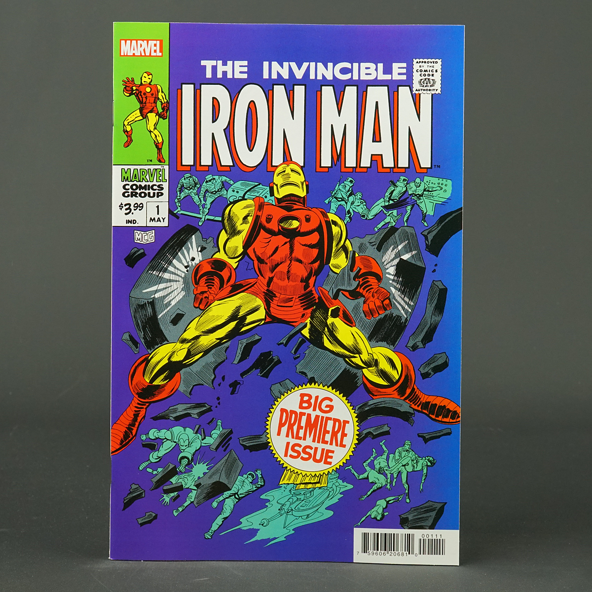 IRON MAN #1 Facsimile Marvel Comics 2023 MAR230609 (W) Goodwin (A/CA) Colan