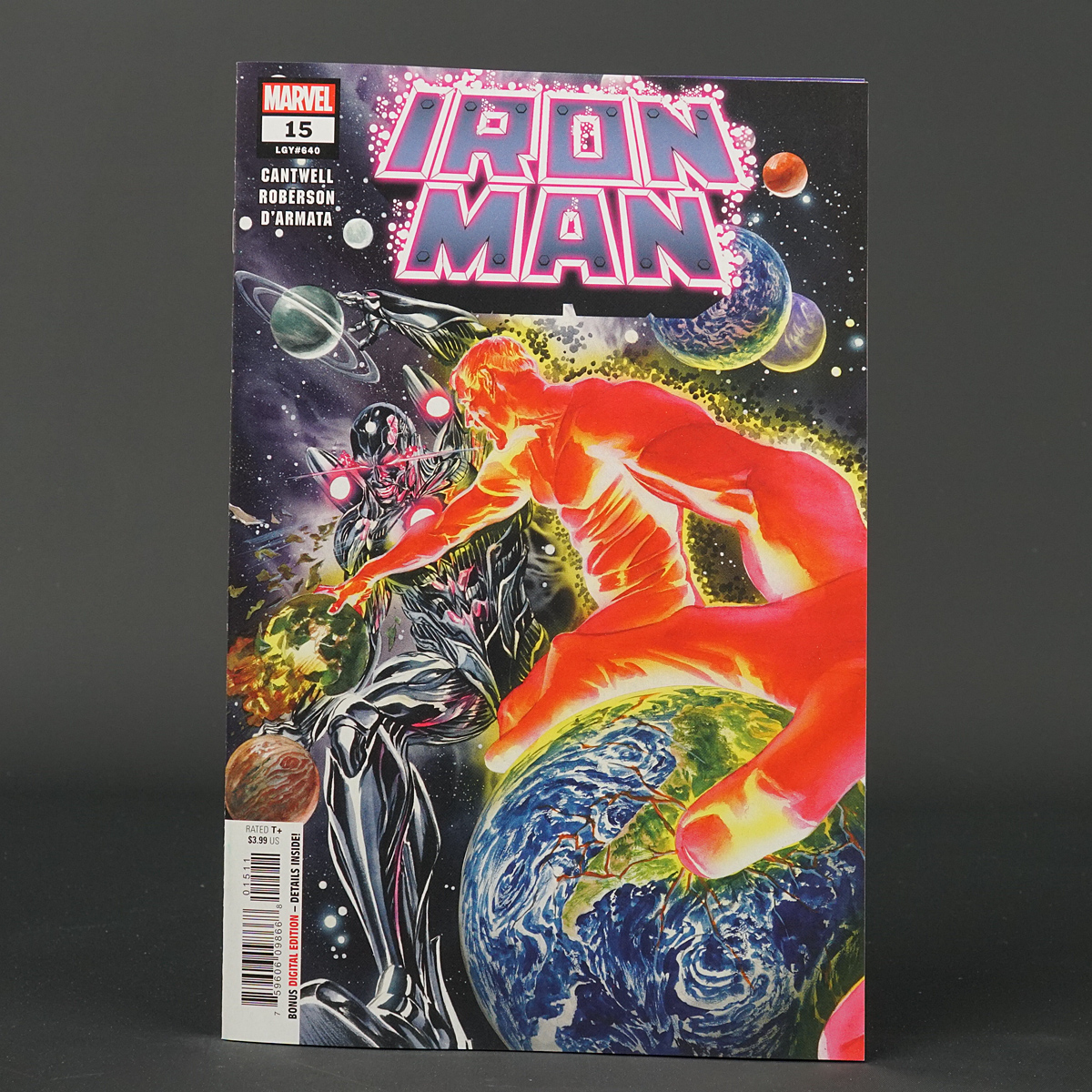 IRON MAN #15 Marvel Comics 2021 OCT210933 (W) Cantwell (A) Roberson (CA) Ross
