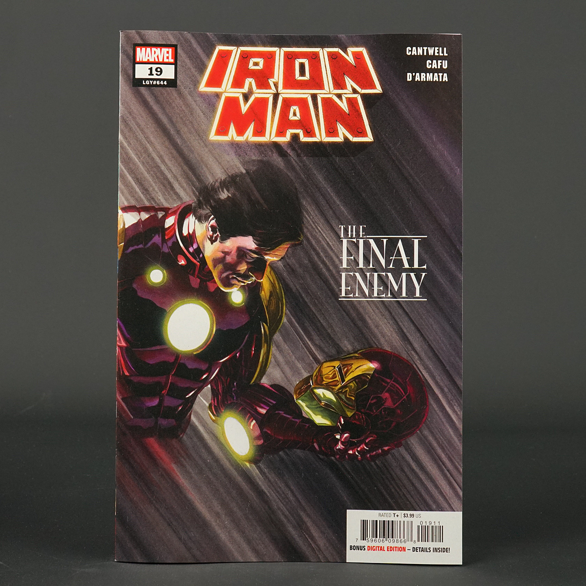 IRON MAN #19 Marvel Comics 2022 FEB221002 (W) Cantwell (A) CAFU (CA) Ross