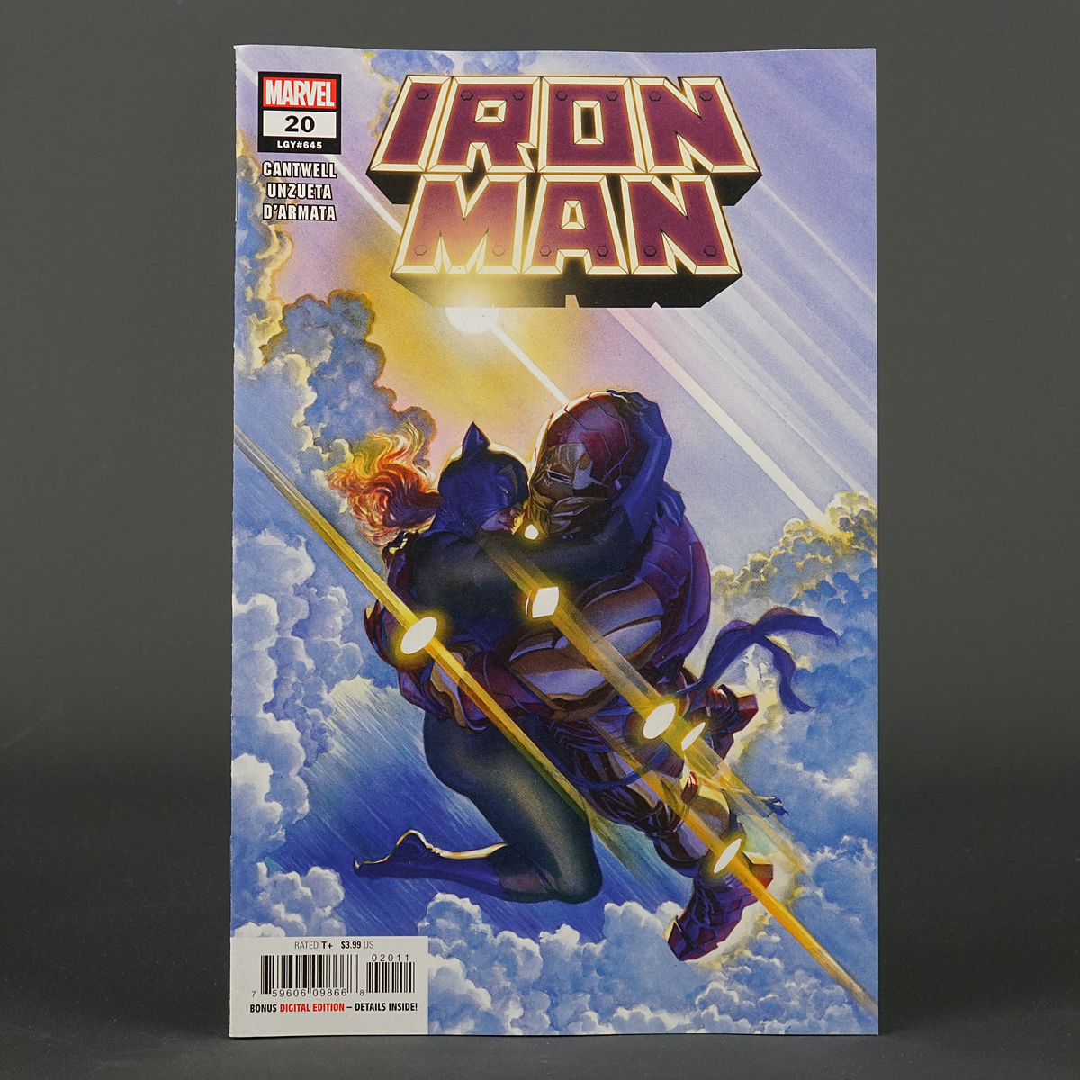 IRON MAN #20 Marvel Comics 2022 MAR221030 (W) Cantwell (A) Unzueta (CA) Ross