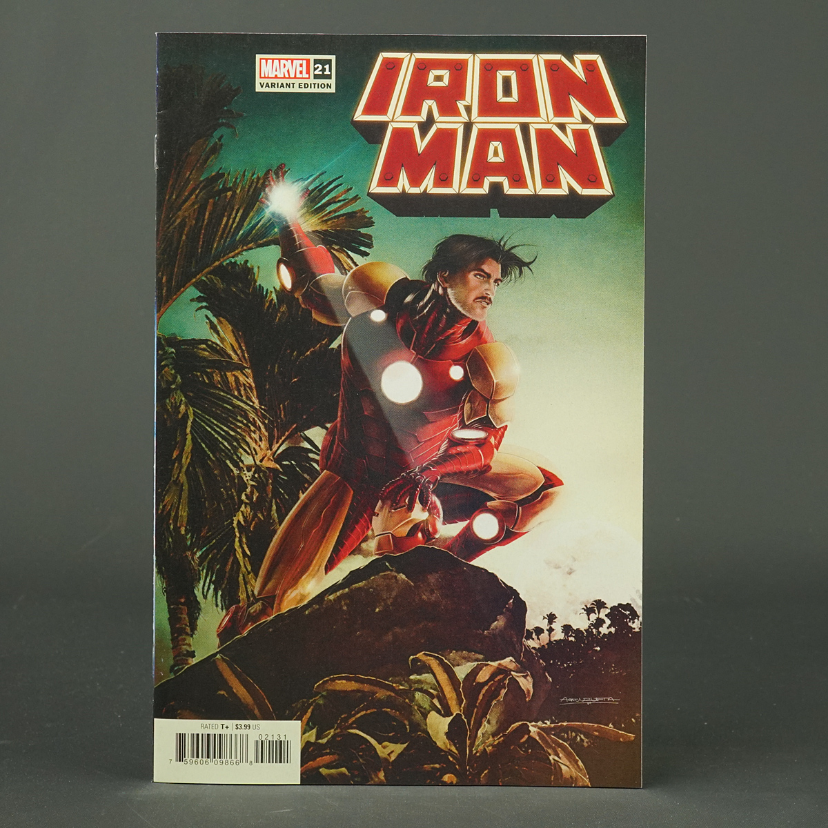IRON MAN #21 var Marvel Comics 2022 APR220993 (W)Cantwell (A/CA) Unzueta 230607B