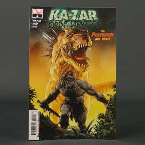 KA-ZAR LORD SAVAGE LAND #2 Marvel Comics 2021 AUG211110 (CA) Saiz (W) Thompson