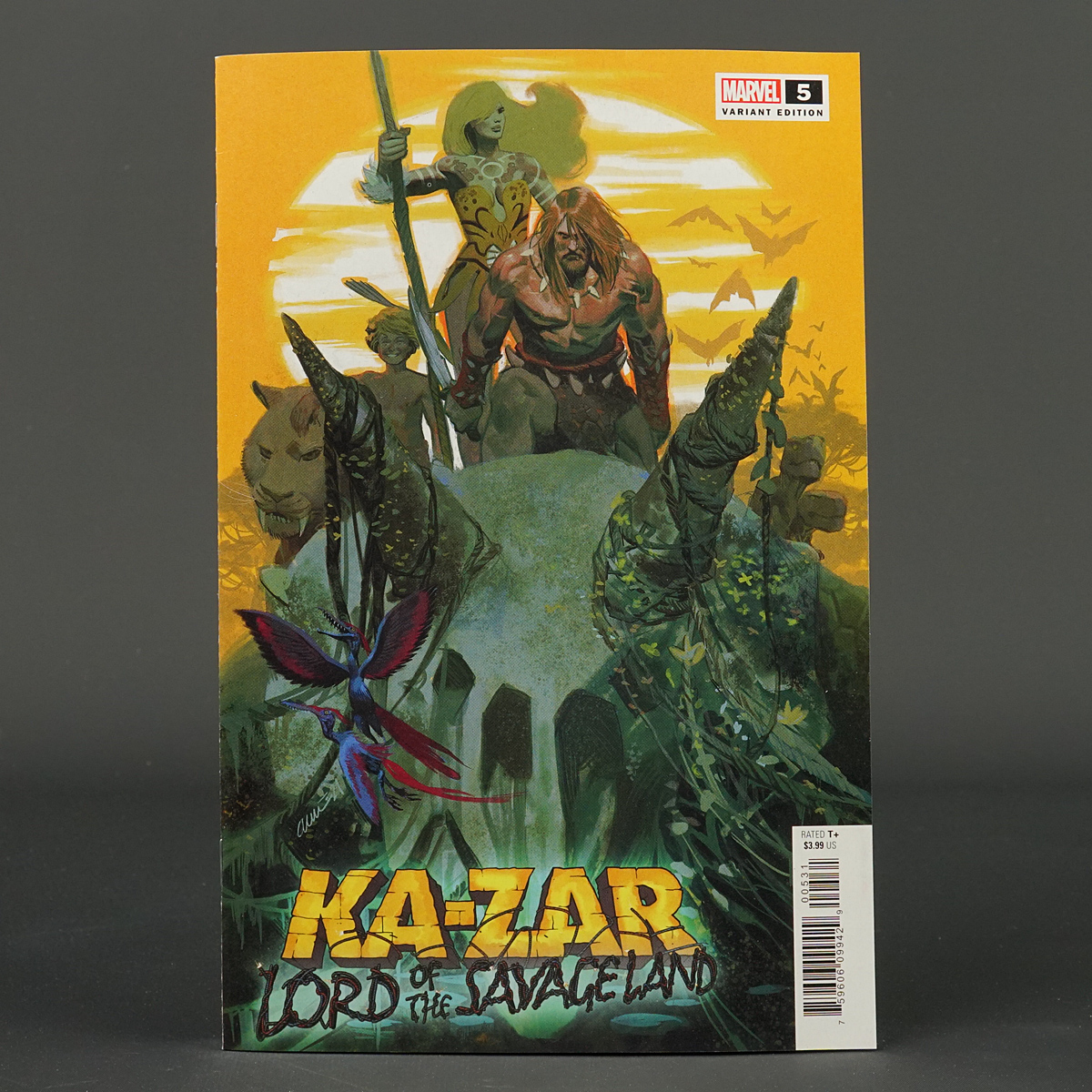 KA-ZAR LORD SAVAGE LAND #5 var Marvel Comics 2022 OCT211030 (CA) Acuna (W) Thompson (A) Garcia + Lopez
