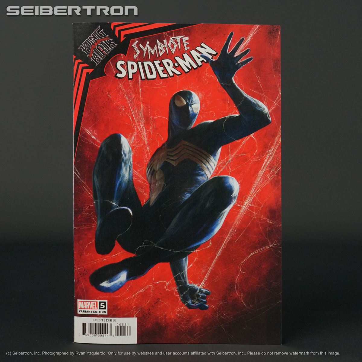 Symbiote Spider-Man KING IN BLACK #5 var 1:25 Marvel Comics 2021 (CA) Rapoza