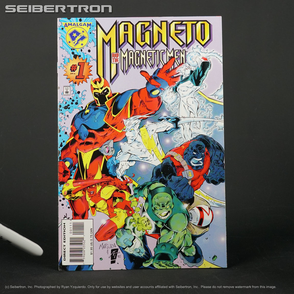 Magneto Magnetic Men 1 Dc Vs Marvel Amalgam Comics 1996 0129a Ebay