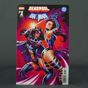 Marvel DC DEADPOOL BATMAN #1 Cvr Q Marvel Comics 2025 1Q (CA) Campbell