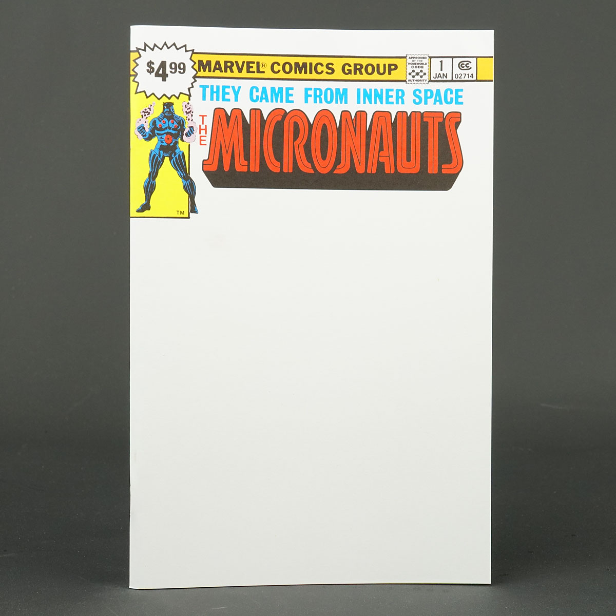 MICRONAUTS #1 Facsimile var BLANK SKETCH Marvel Comics 2023 (W) Mantlo 230926
