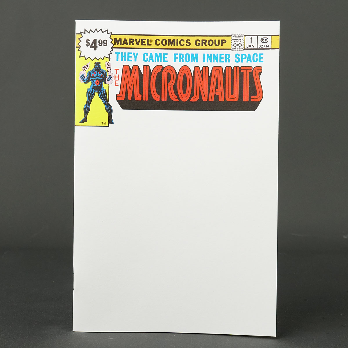 MICRONAUTS #1 Facsimile var BLANK SKETCH Marvel Comics 2023 JUL230683 (W) Mantlo