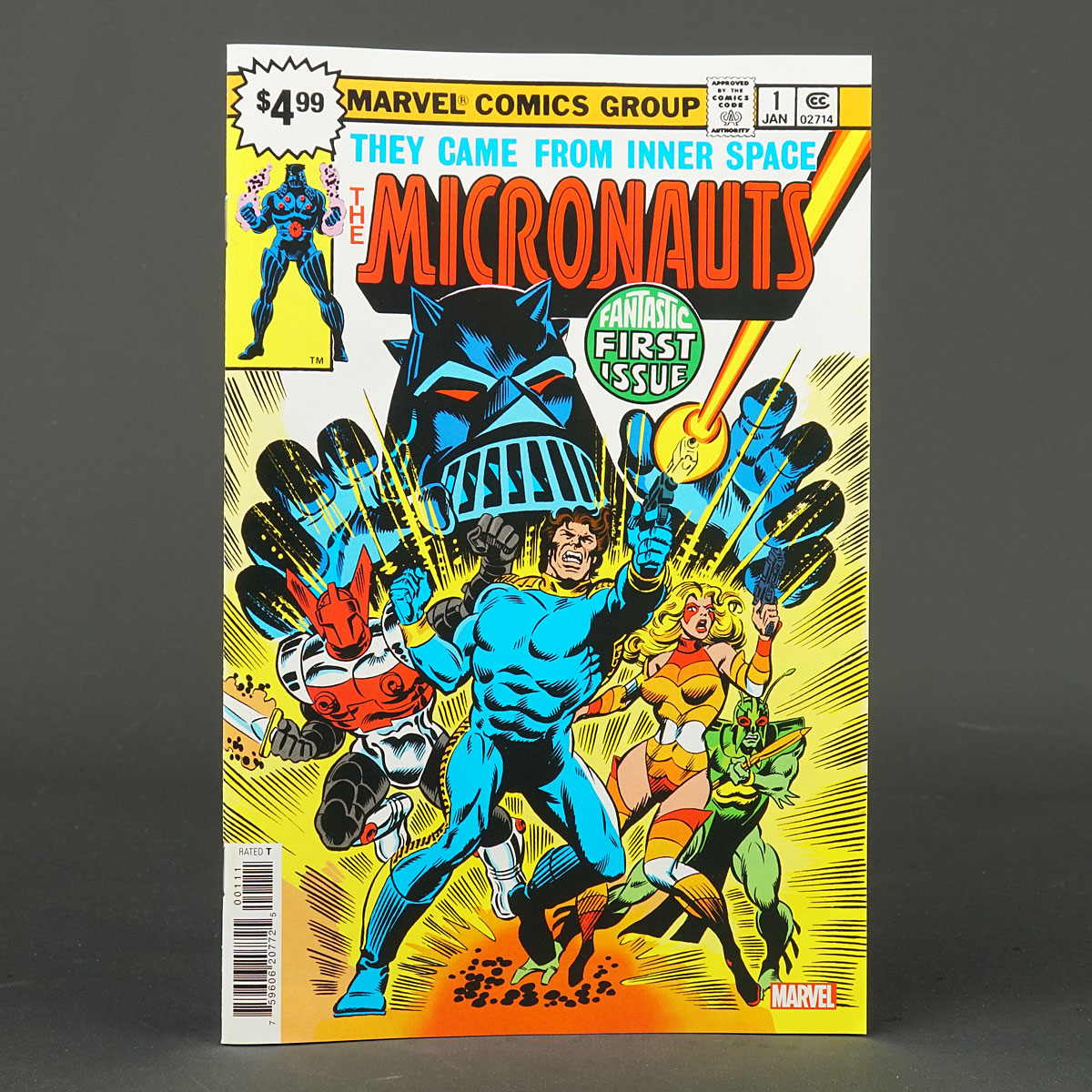 MICRONAUTS #1 Facsimile Marvel Comics 2023 JUL230681 (CA) Cockrum (W) Mantlo