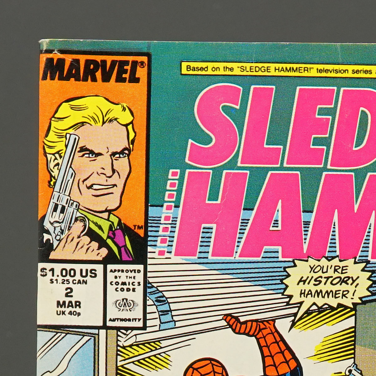 SLEDGE HAMMER 2 SpiderMan Marvel Comics 1988 (A/CA) Saviuk (W) Salicrup Seibertron Store