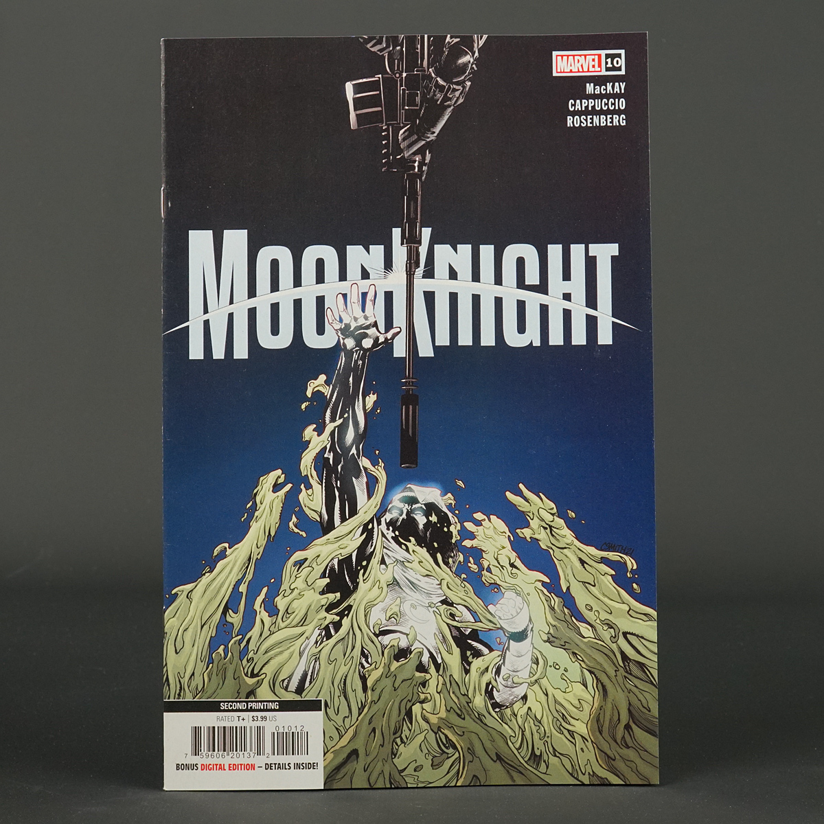 MOON KNIGHT #10 2nd ptg Marvel Comics 2022 MAR228332 (CA) Smith (W) MacKay