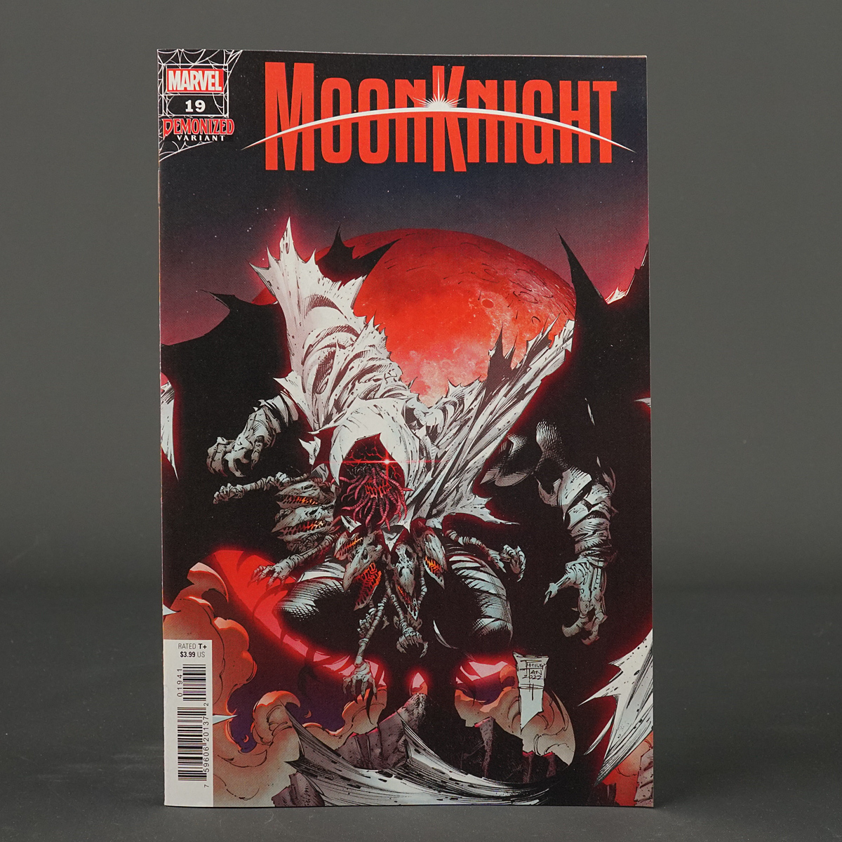 MOON KNIGHT #19 var demonized Marvel Comics 2023 OCT221137 (CA) Tan (W) MacKay
