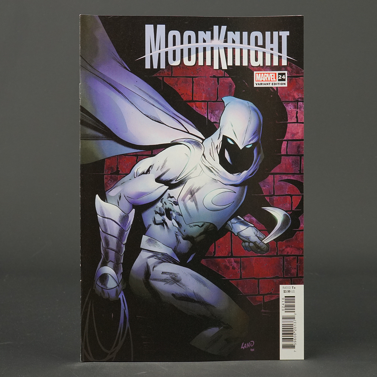 MOON KNIGHT #24 var 1:25 Marvel Comics 2023 APR230850 (CA) Land (W) MacKay