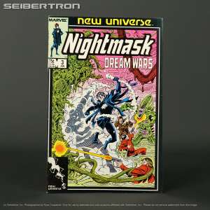 NIGHTMASK #3 New Universe Marvel Comics 1987 201020a (A) Saviuk + Ryan (W) Bates