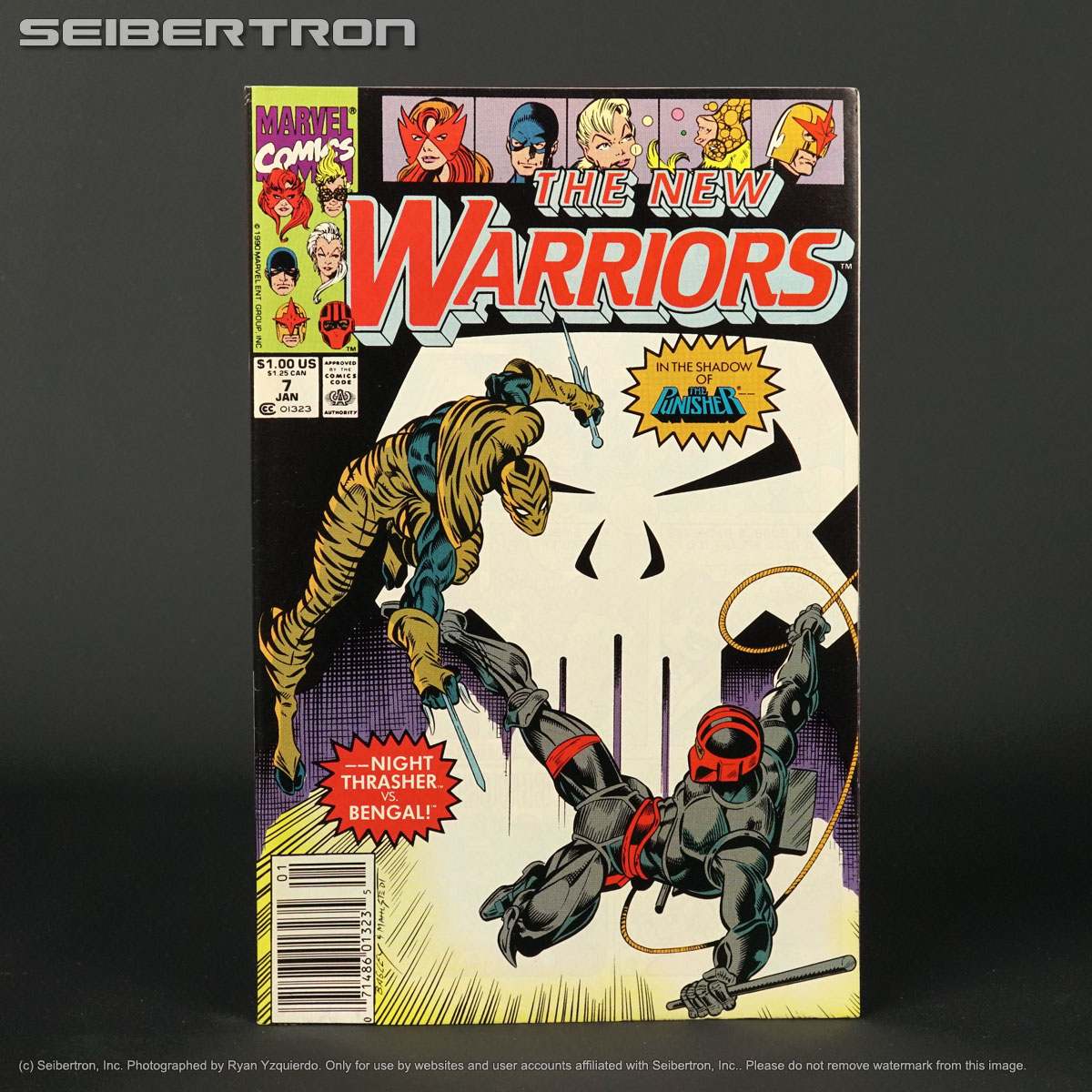 NEW WARRIORS #7 Marvel Comics 1991 201020a (W) Nicieza (A) Bagley