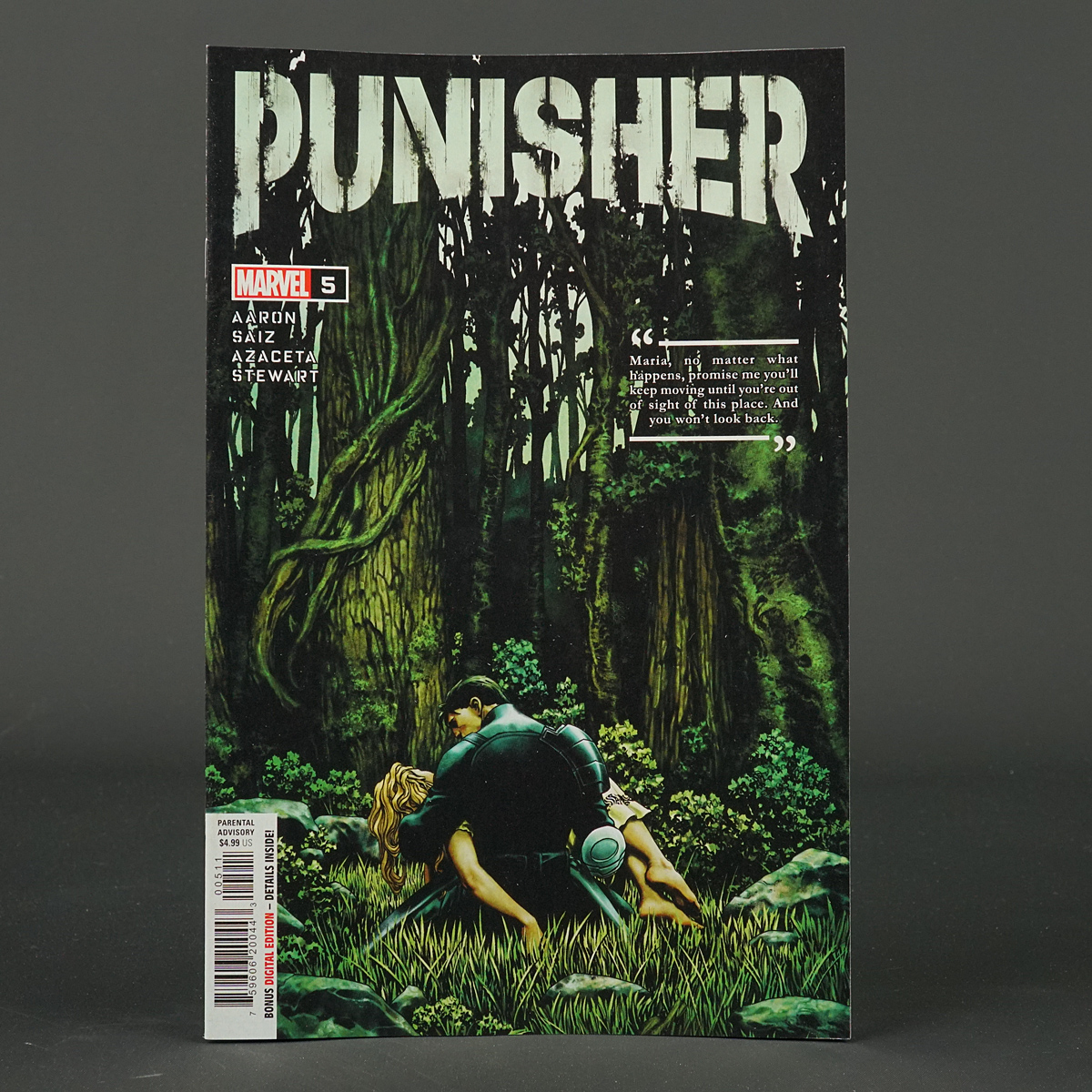 PUNISHER #5 Marvel Comics 2022 JUN221036 (CA) Saiz (W) Aaron (A) Saiz + Azaceta