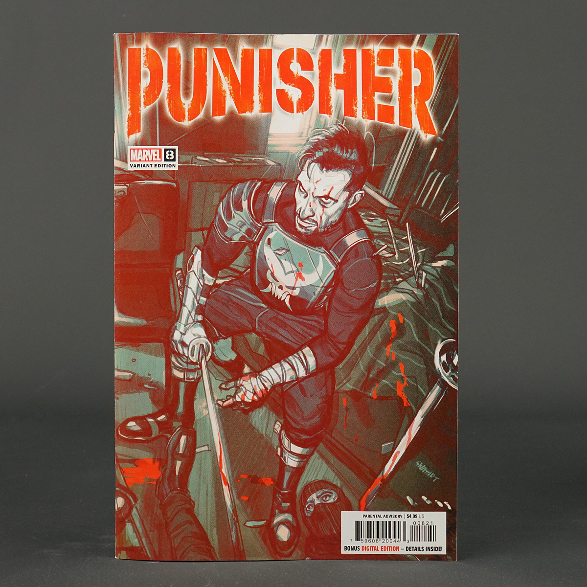 PUNISHER #8 var Marvel Comics 2022 OCT220951 (CA) Sway (W) Aaron