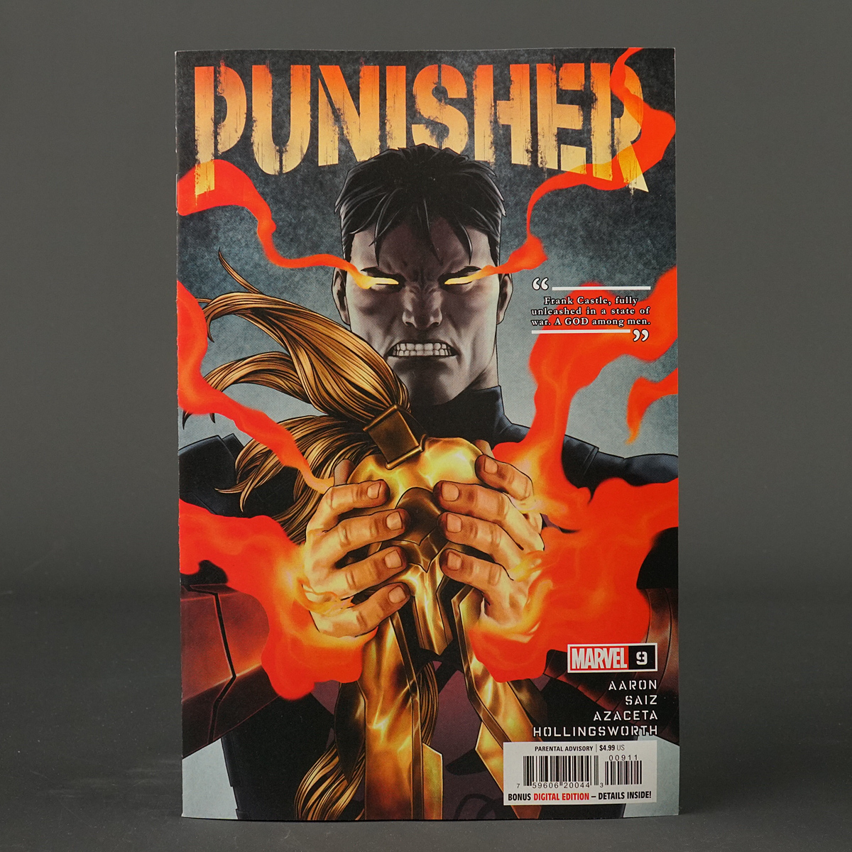 PUNISHER #9 Marvel Comics 2023 NOV220831 (CA) Saiz (W) Aaron (A) Saiz + Azaceta