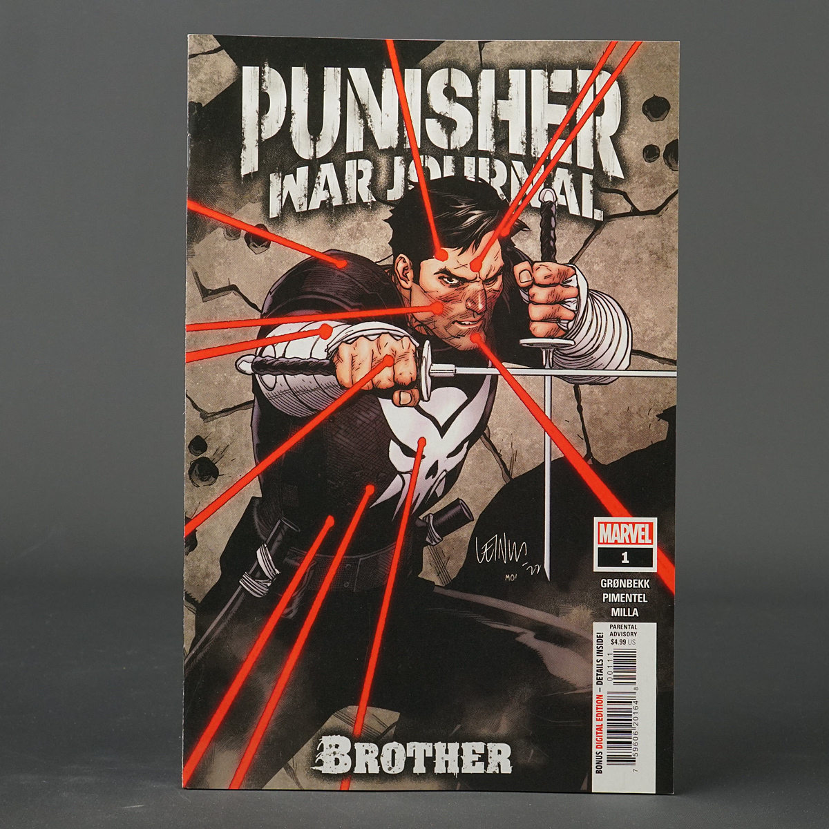 Punisher War Journal BROTHER #1 Marvel Comics 2022 AUG220884 (CA) Yu (W)Gronbekk