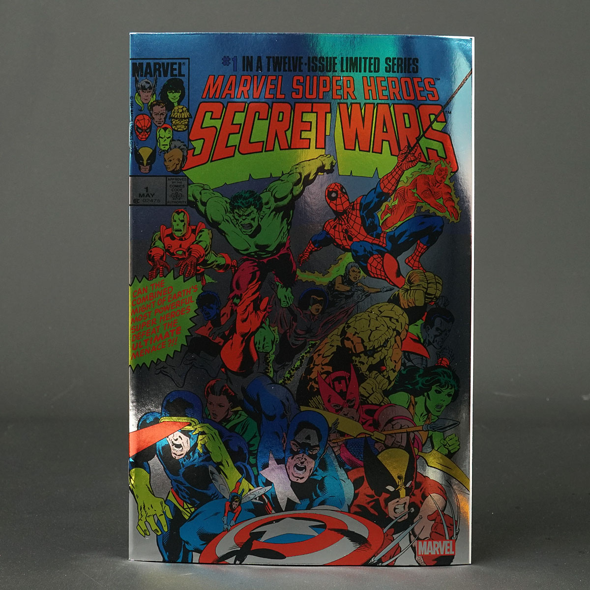 Marvel Super Heroes SECRET WARS #1 Facsimile var foil Marvel Comics 2024 MSH