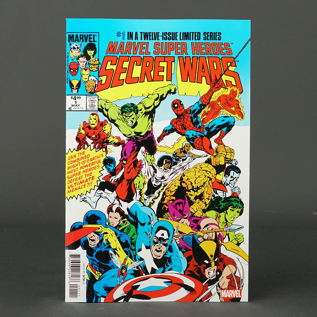 Marvel Super Heroes SECRET WARS #1 Facsimile Marvel Comics 2024 OCT230973 MSH