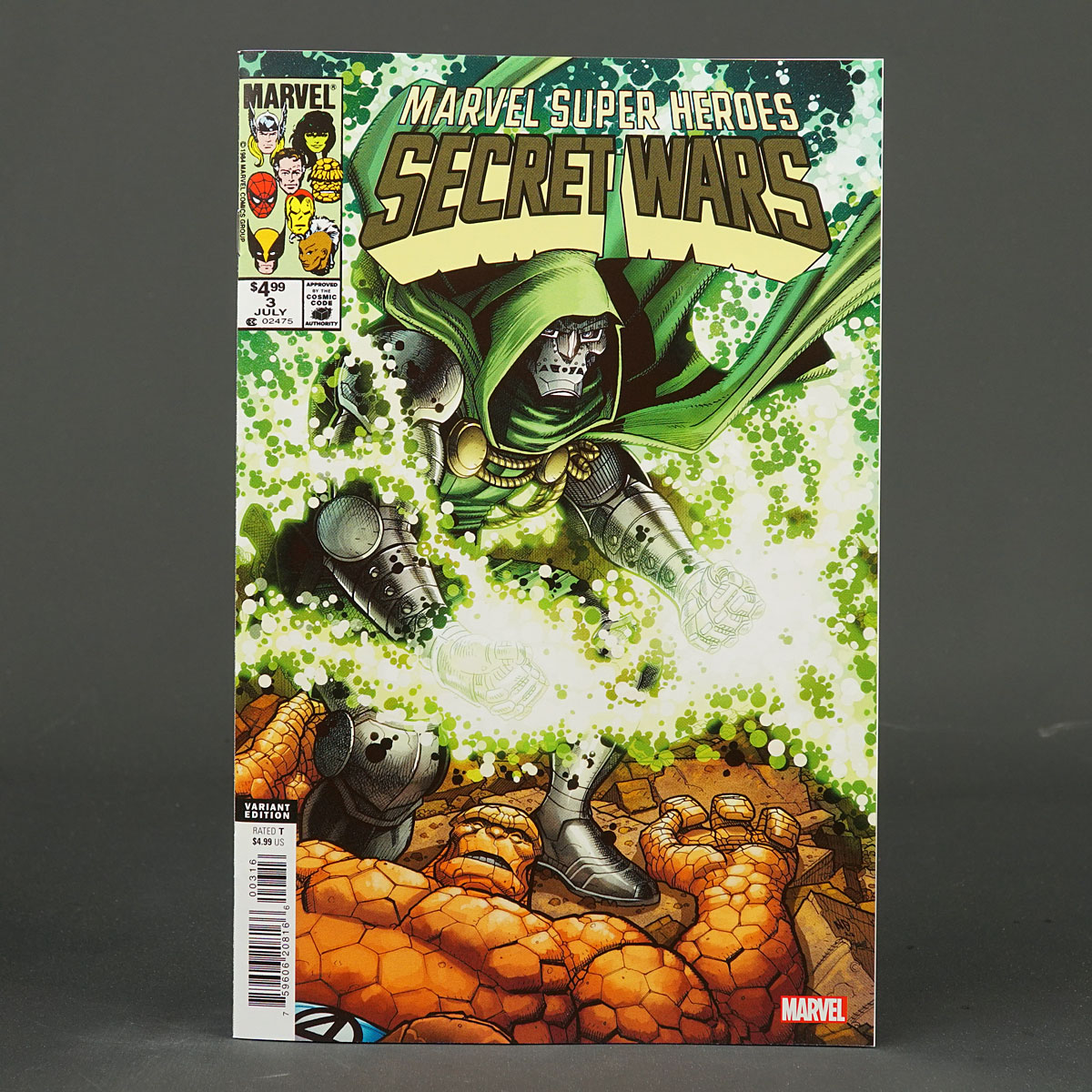 Marvel Super Heroes SECRET WARS #3 Facsimile 1:25 Marvel Comics 2024 DEC230720