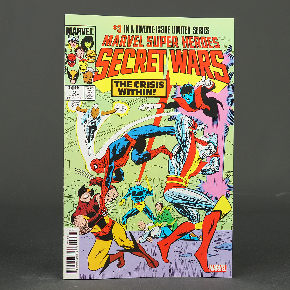 Marvel Super Heroes SECRET WARS #3 Facsimile Marvel Comics 2024 DEC230719 MSH