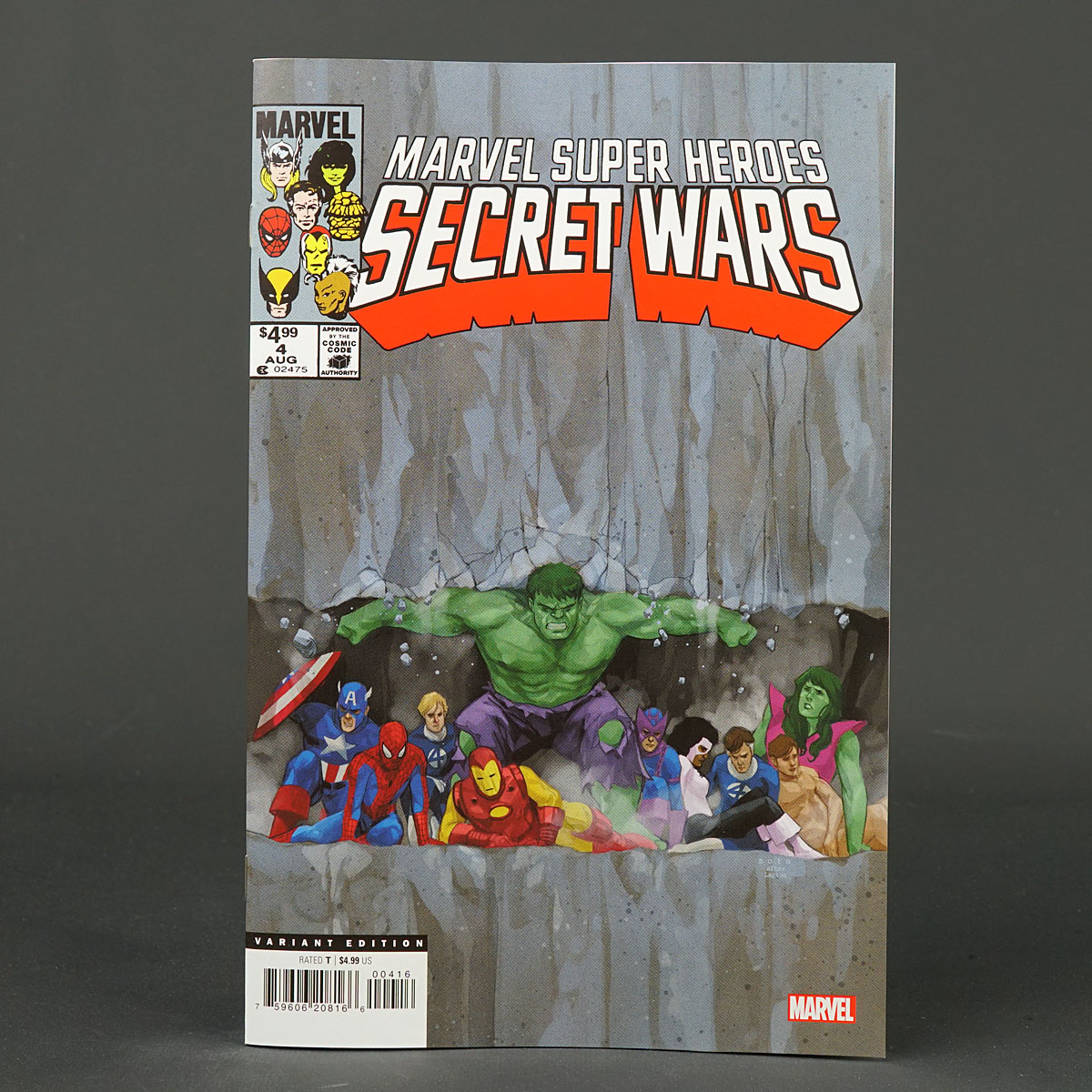 Marvel Super Heroes SECRET WARS #4 Facsimile 1:25 Marvel Comics 2024 JAN240934