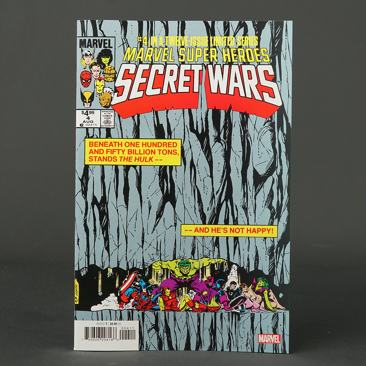 Marvel Super Heroes SECRET WARS #4 Facsimile Marvel Comics 2024 JAN240933 MSH