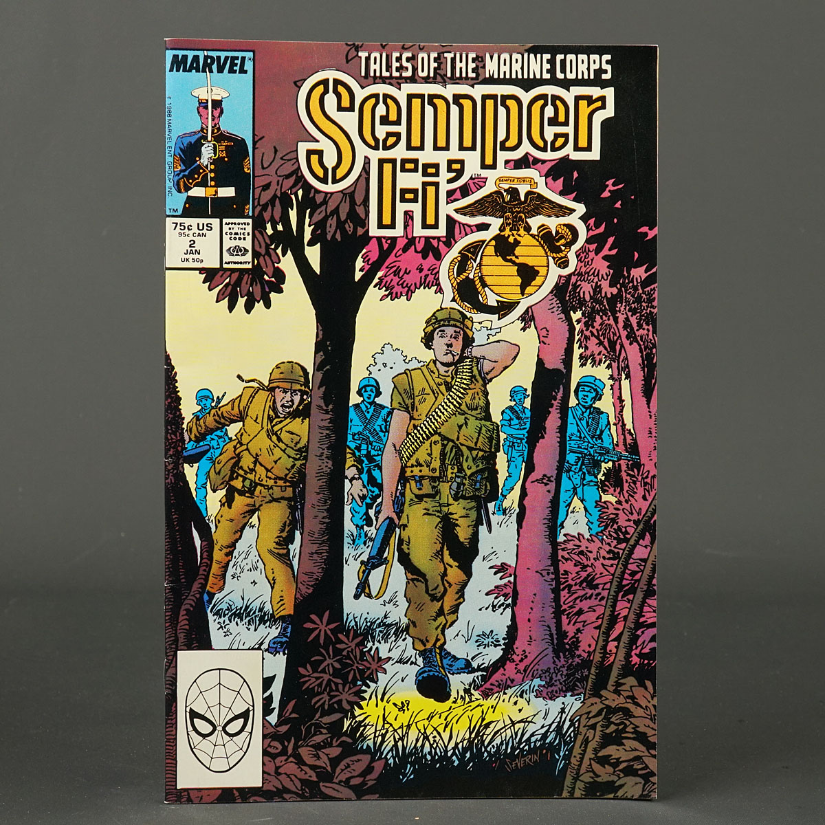 SEMPER FI #2 Direct Marvel Comics 1989 Tales Marine Corps (CA) Severin 231208W