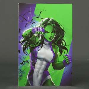 Visit shop.seibertron.com to buy "SENSATIONAL SHE-HULK #1 var 1:50 virgin Marvel Comics 2023 AUG230650 (CA) Leirix"
