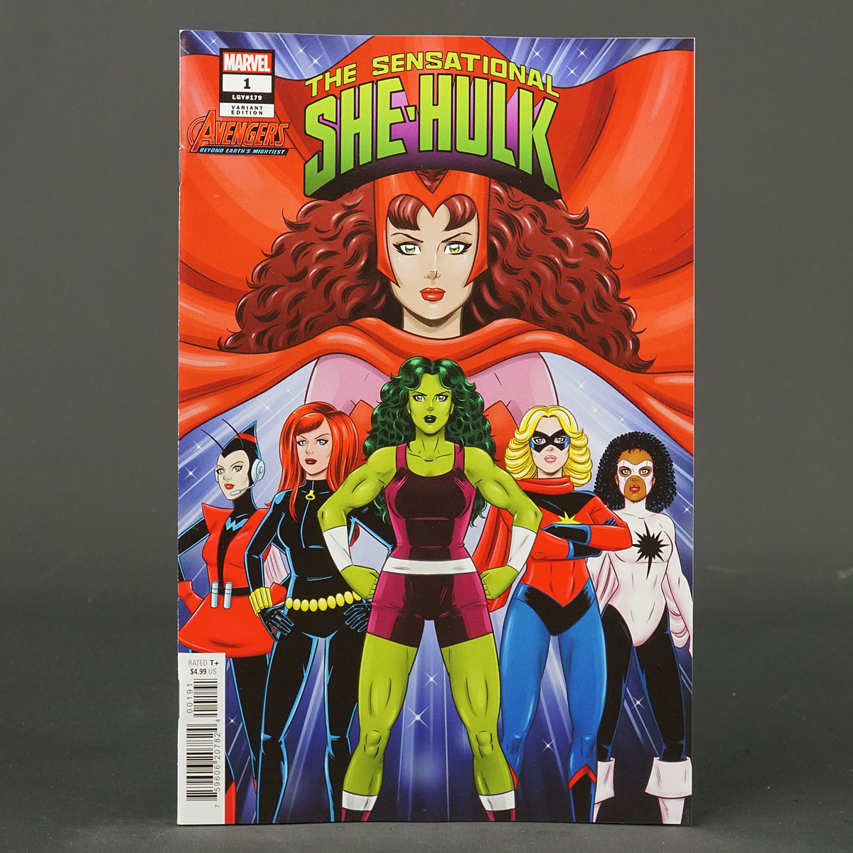 SENSATIONAL SHE-HULK #1 var Avengers 60th Marvel Comics 2023 AUG230648 Lagace