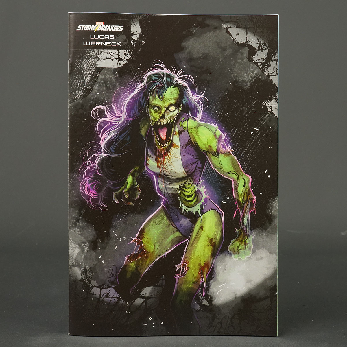 SENSATIONAL SHE-HULK #1 var Stormbreakers Marvel Comics AUG230652 (CA) Werneck