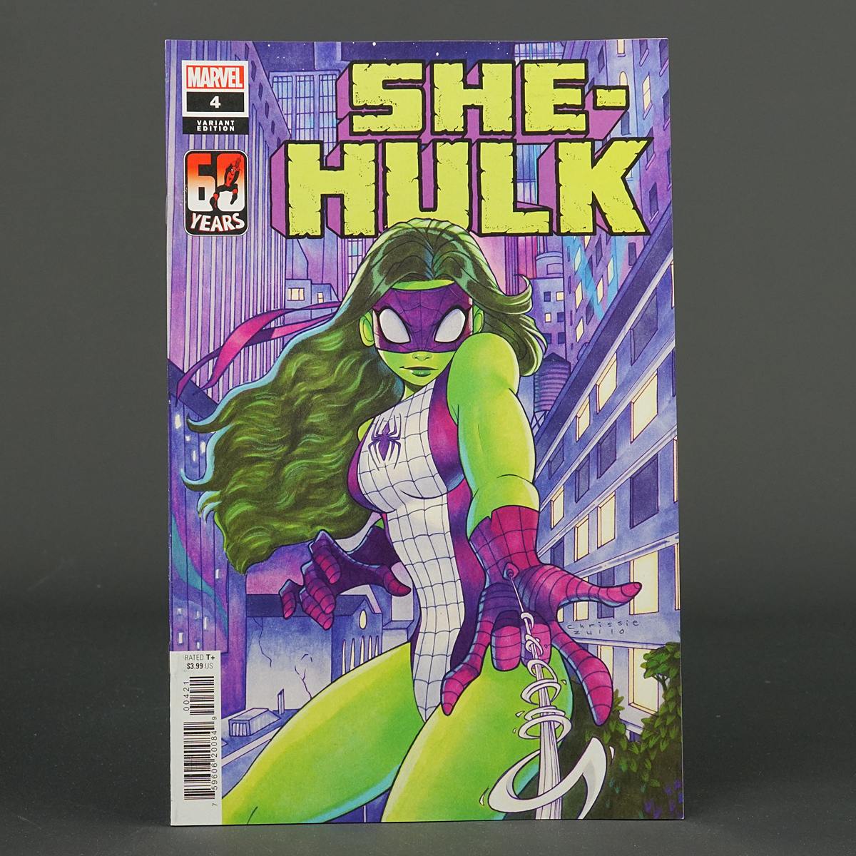 SHE-HULK #4 var Spider-Man Marvel Comics 2022 FEB220984 (CA) Zullo (W) Rowell (A) Antonia