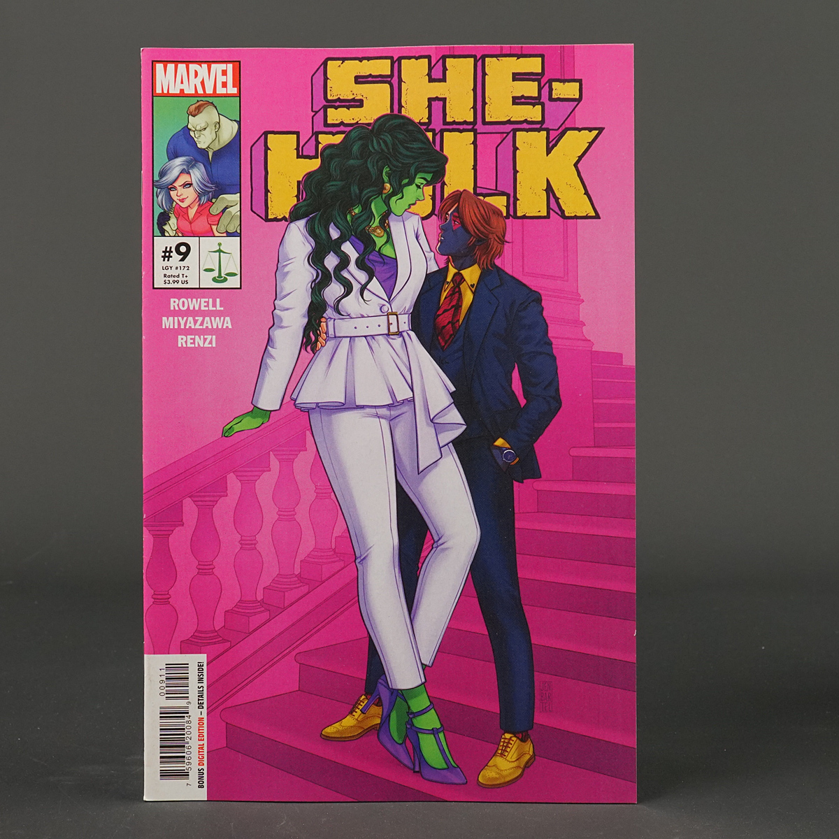 SHE-HULK #9 Marvel Comics 2022 OCT220945 (CA) Bartel (W) Rowell (A) Miyazawa
