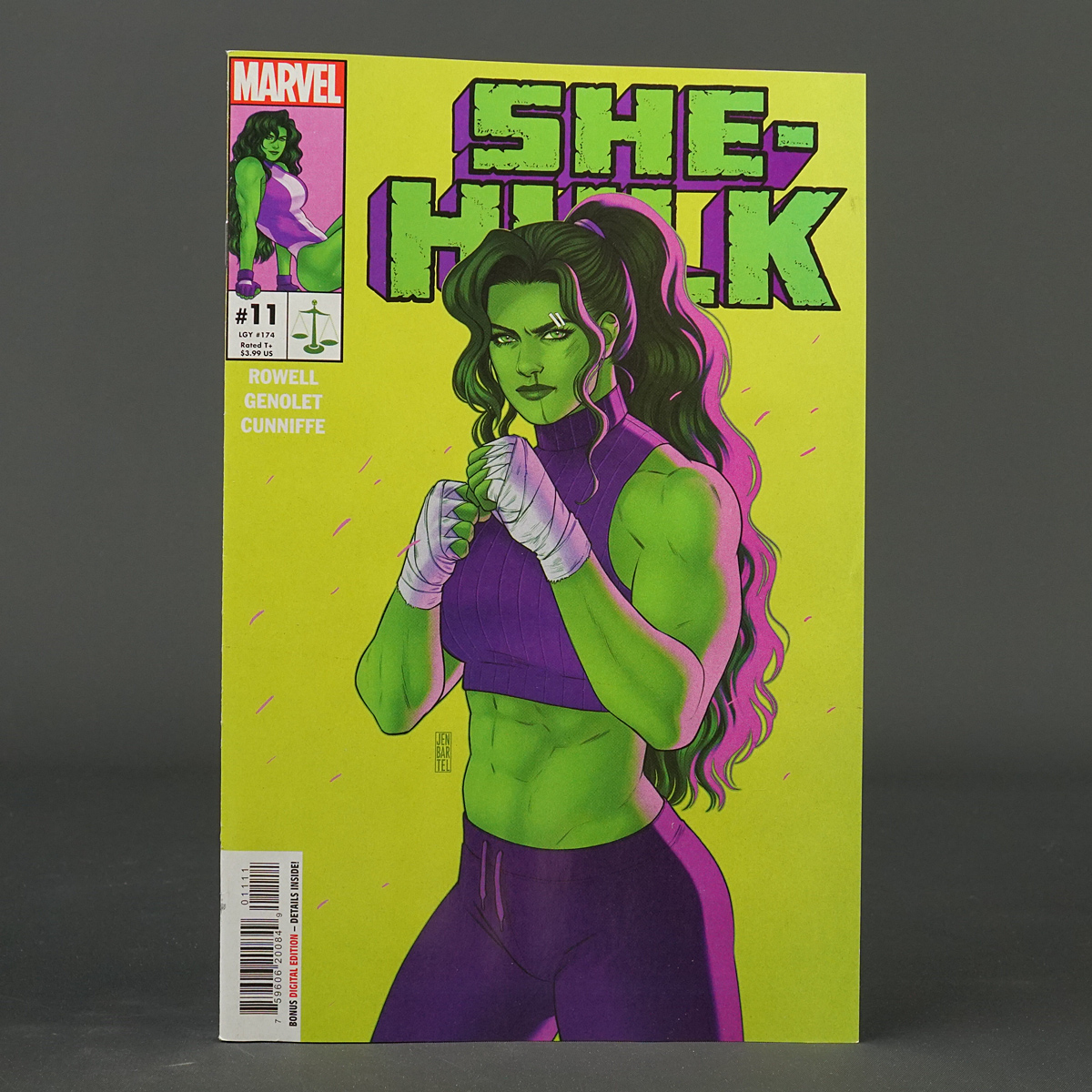SHE-HULK #11 Marvel Comics 2023 JAN230954 (CA) Bartel (W) Rowell (A) Genolet