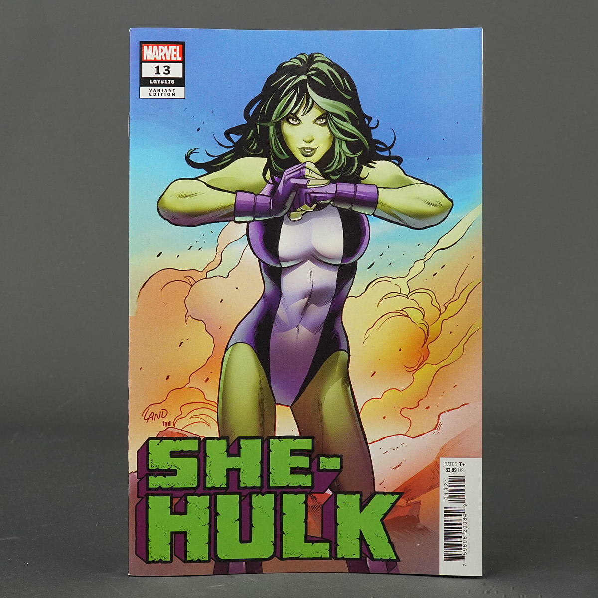 SHE-HULK #13 var Marvel Comics 2023 MAR230860 (CA) Land (W) Rowell (A) Genolet