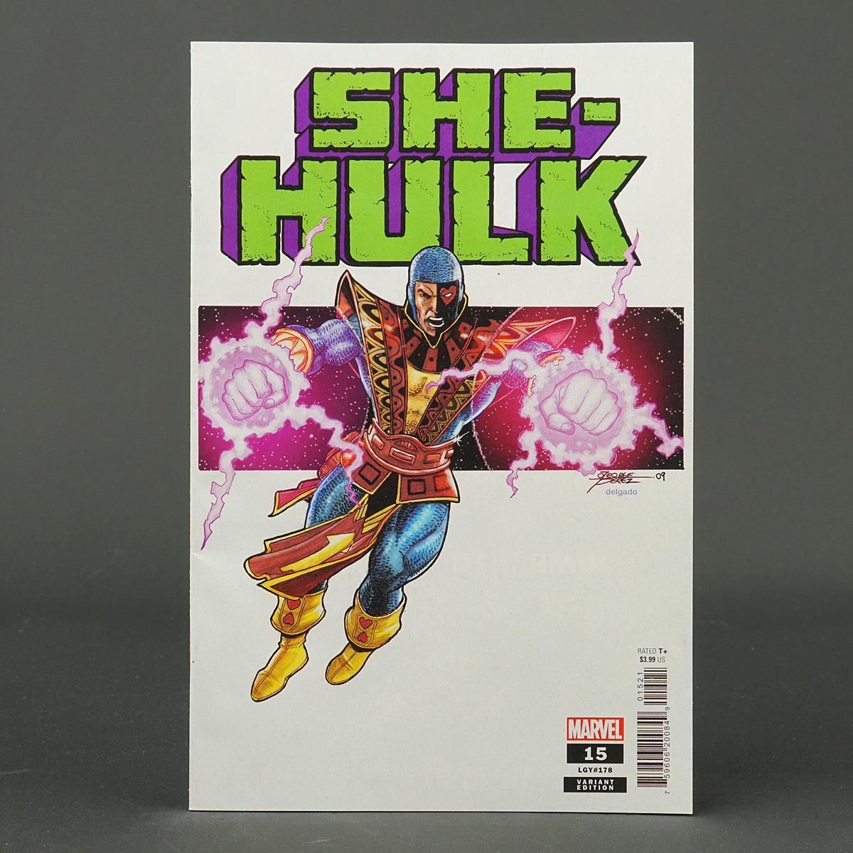 SHE-HULK #15 var Marvel Comics 2023 MAY230920 (CA) Perez (W) Rowell (A) Genolet