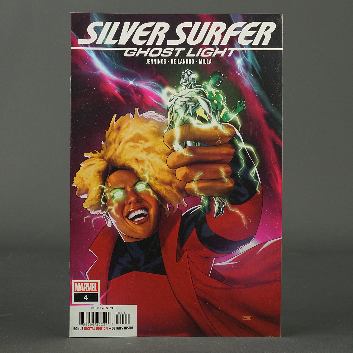 Silver Surfer GHOST LIGHT #4 Marvel Comics MAR230871 (CA) Clarke (W) Jennings (A) De Landro