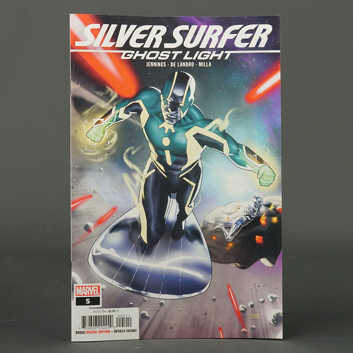 Silver Surfer GHOST LIGHT #5 Marvel Comics APR230826 (CA) Clarke (W) Jennings