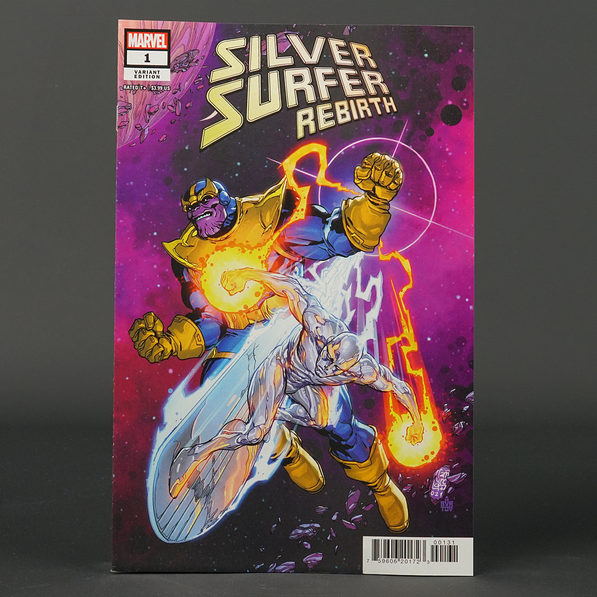 Silver Surfer REBIRTH #1 var Marvel Comics 2022 NOV210857 (CA) Camuncoli (W)Marz