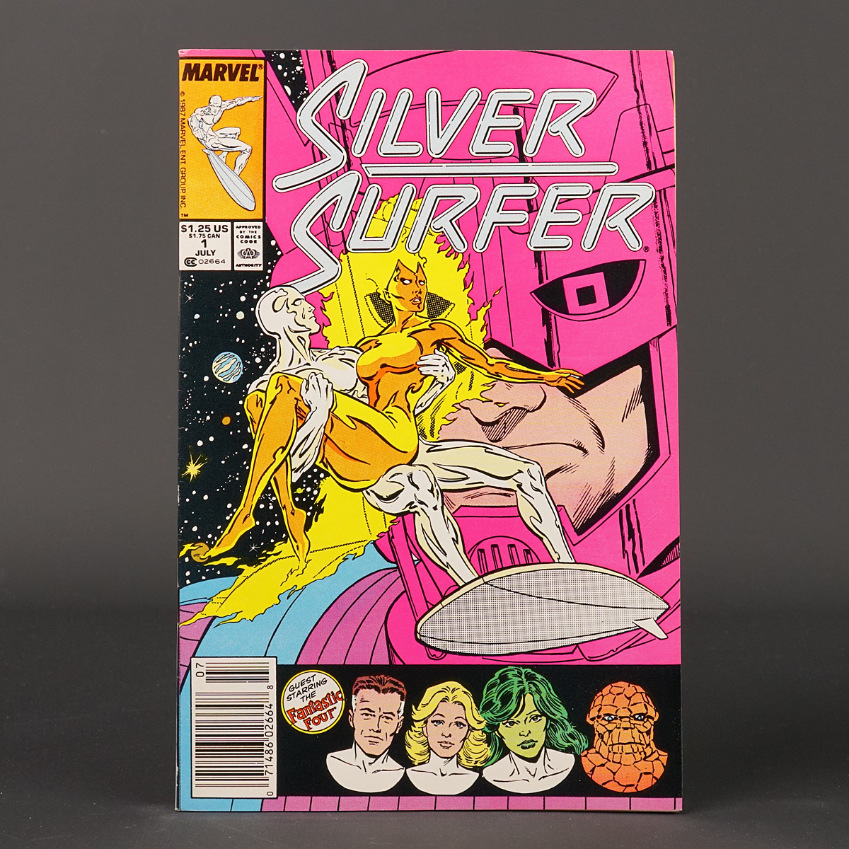 SILVER SURFER #1 Marvel Comics 1987 220121B (A/CA) Lim (W) Englehart