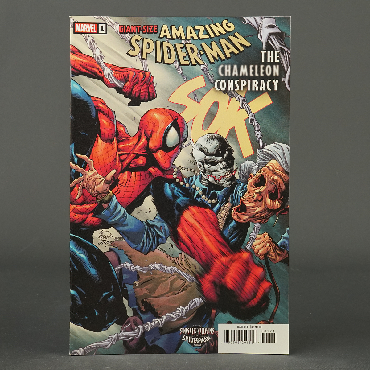 Giant Size Amazing Spider-Man CHAMELEON CONSPIRACY #1 var Marvel Comics 230418