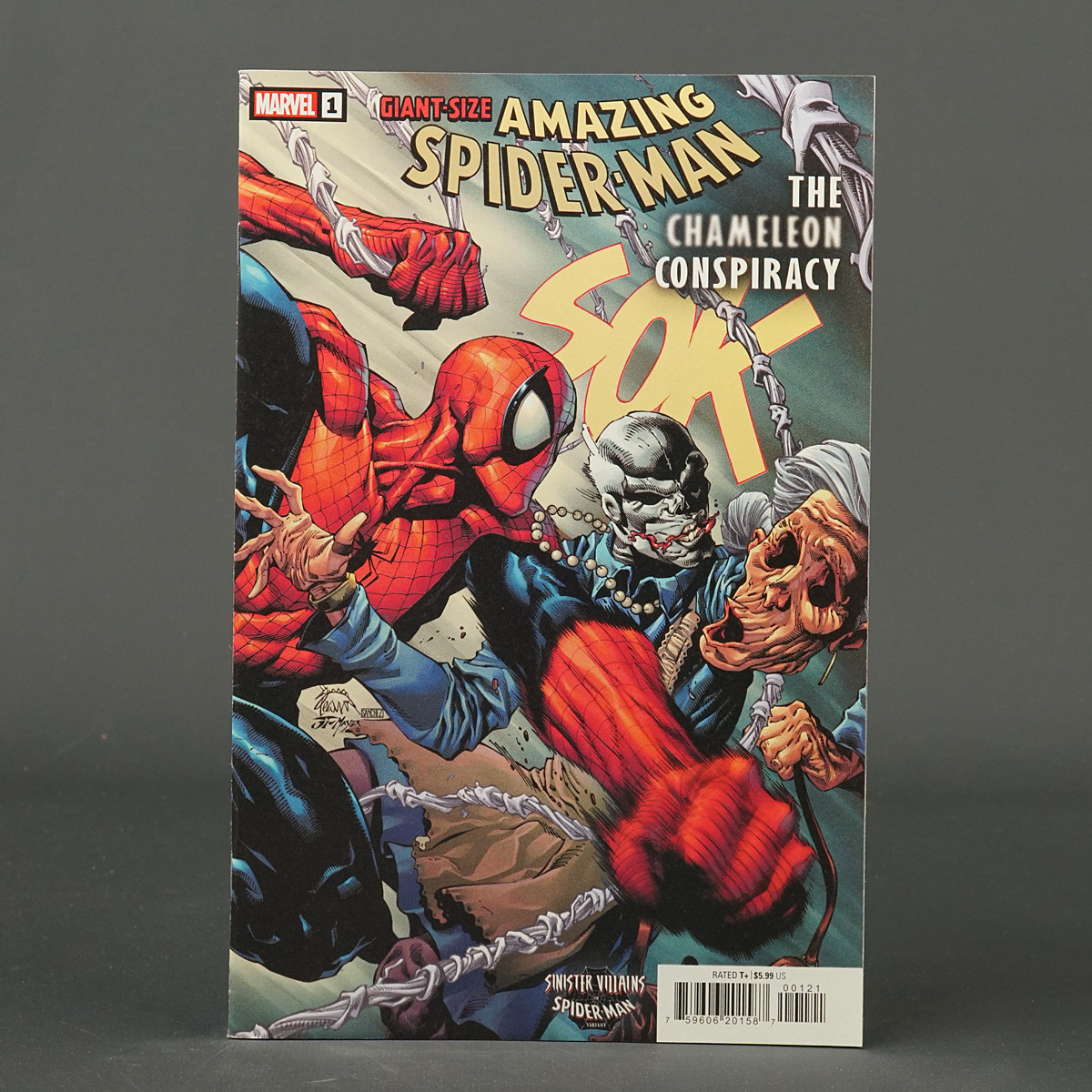 Giant Size Amazing Spider-Man CHAMELEON CONSPIRACY #1 var Marvel Comics 230425
