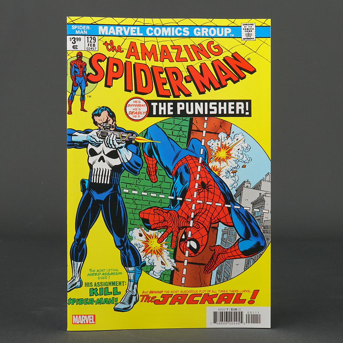 AMAZING SPIDER-MAN #129 Facsimile Edition Marvel Comics 2023 ptg DEC220767