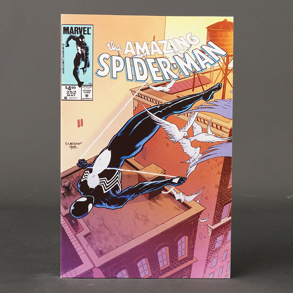 AMAZING SPIDER-MAN #252 Facsimile 1:25 Marvel Comics 2024 ptg OCT230972 (CA)Vess