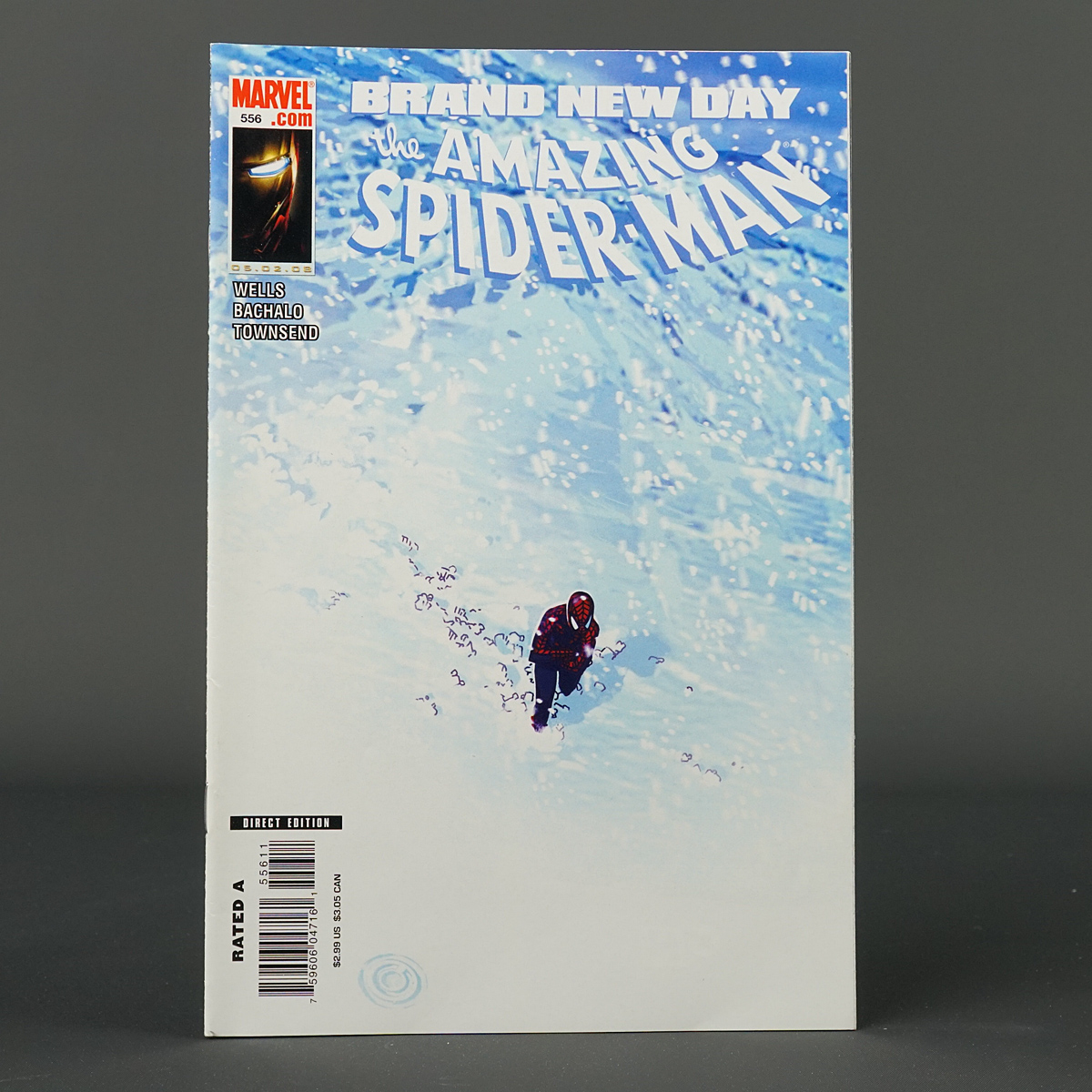AMAZING SPIDER-MAN #556 Marvel Comics 2008 (A/CA) Bachalo (W) Wells 210825A