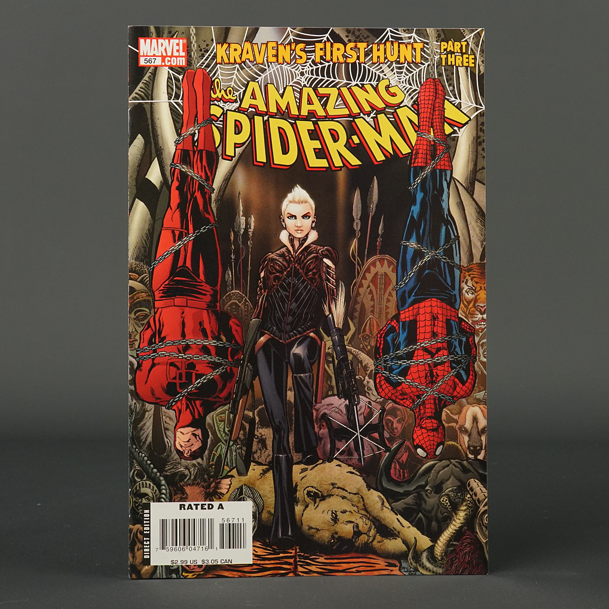 AMAZING SPIDER-MAN #567 Marvel Comics 2008 (A/CA) Jimenez (W) Guggenheim 210825A
